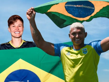 Isaquias Queiroz e Raquel Kochhann serão os porta-bandeiras do Brasil em Paris