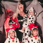 Virginia e filhos entram no clima do Halloween fantasiados de Cruella de Vil e “101 Dálmatas” Virginia e filhos entram no clima do Halloween fantasiados de Cruella de Vil e “101 Dálmatas”