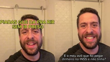 Maurício Meirelles ironiza condenação de Leo Lins com piadas sobre caso do INSS