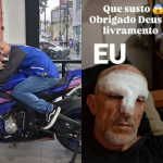Cristian Cravinhos se defende de acusações após cair de moto: “Nada de álcool ou afins”
