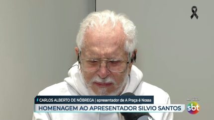 Carlos Alberto de Nóbrega revela que passou mal após saber da morte de Silvio Santos