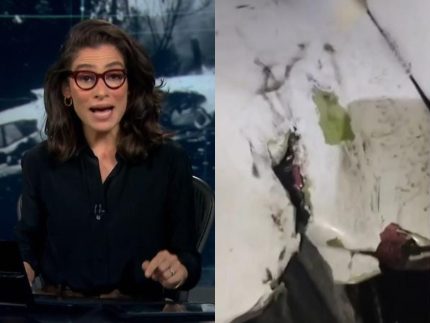 Jornal Nacional exibe imagens de danos que avião sofreu meses antes da queda