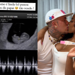 MC Daniel se derrete com ultrassom de filho com Lorena: “Puxou os olhos do papai”