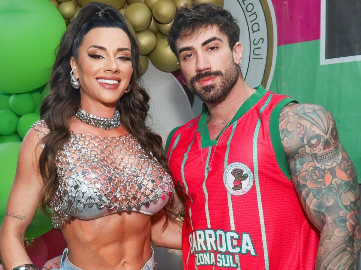 Juju Salimeni e Diogo Basaglia (Foto: Reprodução/Instagram)