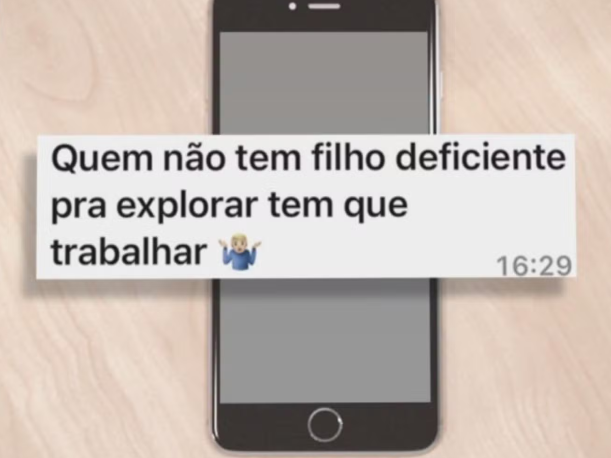 Mensagens enviadas por Igor Viana em um grupo do Whatsapp (G1)