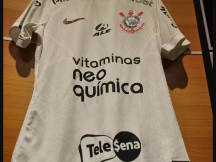 A Tele-Sena estampou sua marca em camisa do Corinthians (Reprodução)