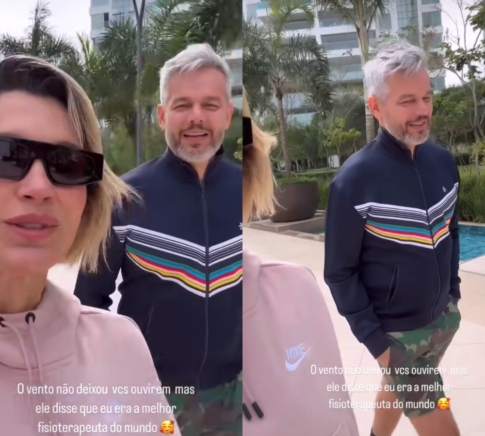 Flávia Alessandra mostra recuperação de Otaviano Costa após cirurgia por aneurisma da aorta. Foto: Montagem, reprodução| Instagram.