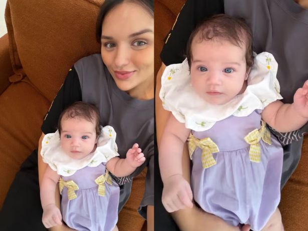 Rafa Kalimann encanta ao compartilhar foto inédita com a filha Zuza Helena