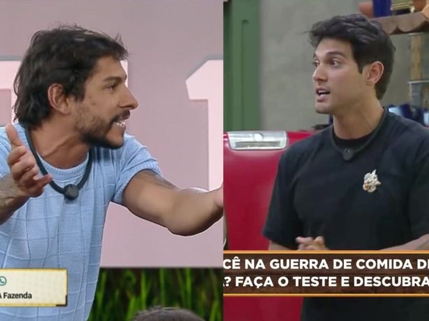 Will e Shia protagonizam barraco em “A Fazenda 17”: “Manipulador barato”