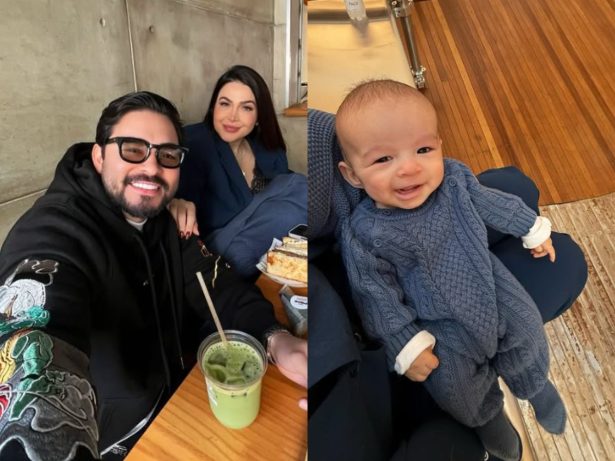 Yudi Tamashiro compartilha primeiro passeio em família após cirurgia do filho