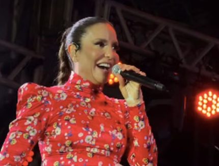 Ivete Sangalo viraliza ao errar nome de fã em show durante São João