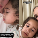 Filha de Karoline Lima e Éder Militão fica doente e vai parar no hospital