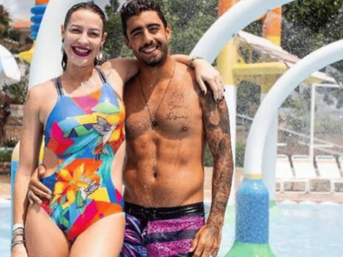 Luana Piovani e Pedro Scooby quando viviam um relacionamento