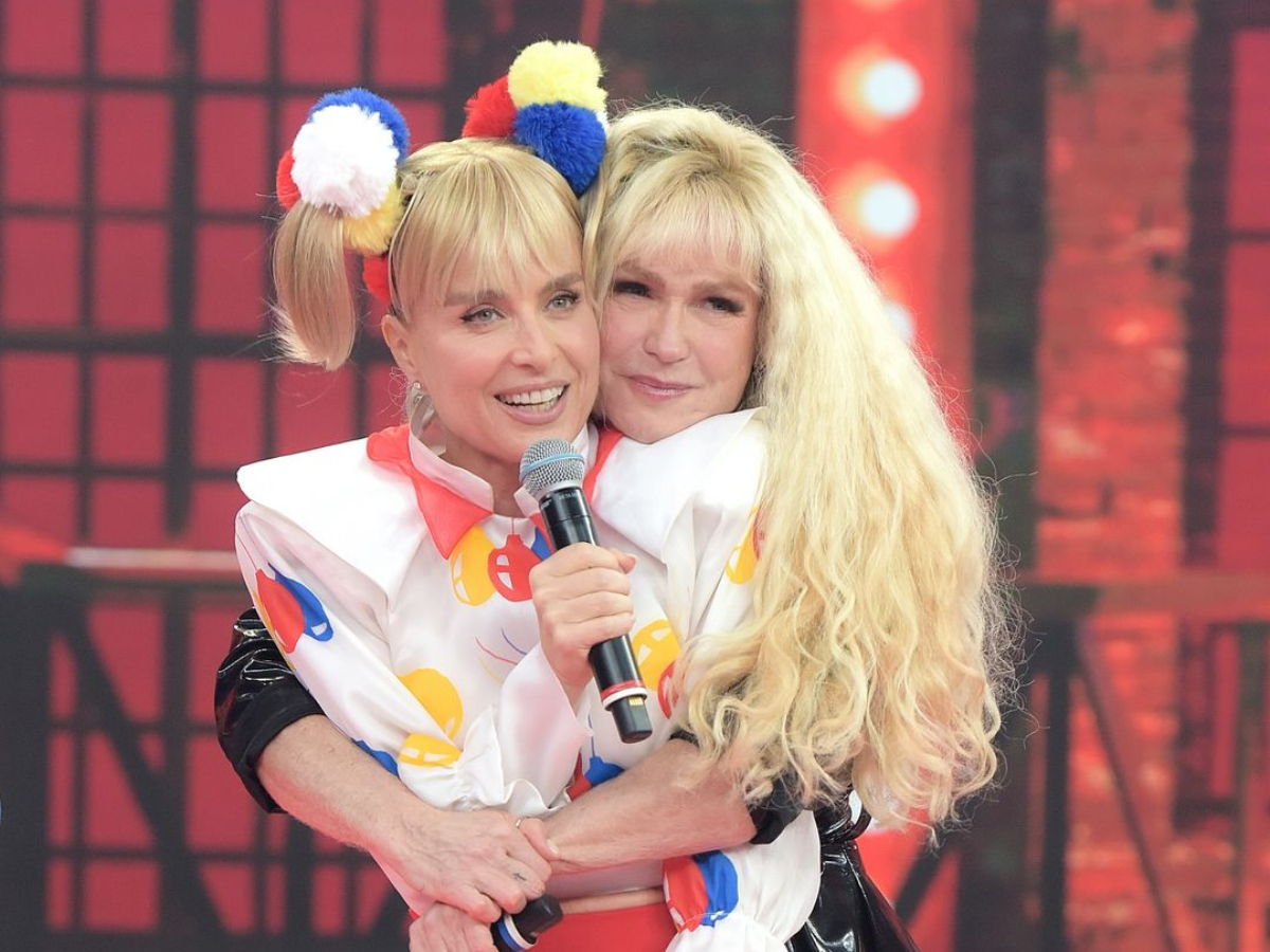 Xuxa Meneghel e Angélica Ksyvickis (Foto: Divulgação/TV Globo)