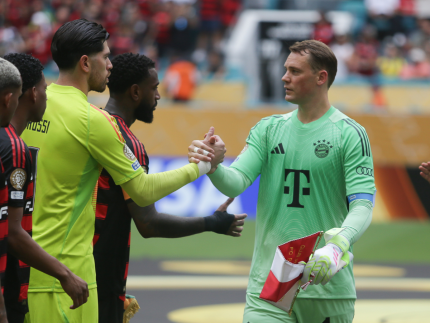 Manuel Neuer “gostou muito” da torcida do Flamengo, diz Rafinha