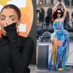 Gkay relembra perrengue na Semana de Moda de Paris: “Meu vestido pesava 30 quilos”