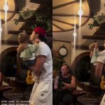 Fofos! Jade flagra Luan Santana dançando com a filha durante ensaio de novo show