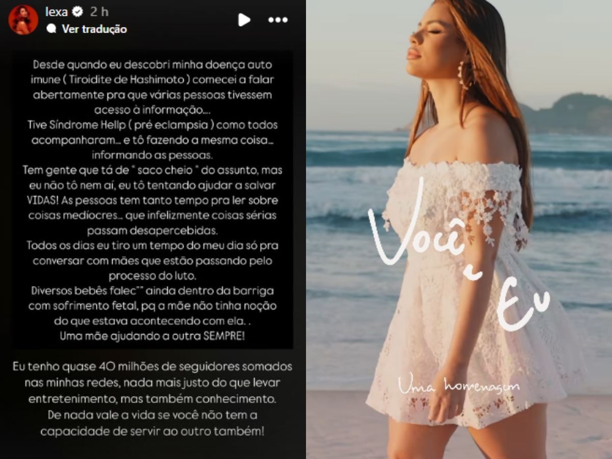 Reprodução: Instagram/Lexa
