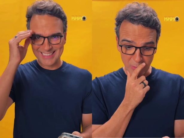 Tadeu Schmidt sugere casal e atiça a curiosidade do público para o “BBB26”