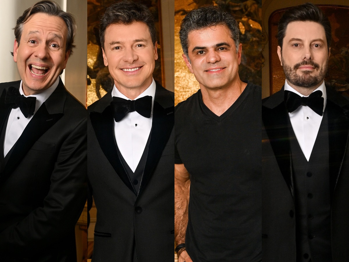 Celso Zucatell, Rodrigo Faro, João Camargo e Danilo Gentili / Fotos: LUPREZIA Celso Zucatell, Rodrigo Faro, João Camargo e Danilo Gentili / Fotos: LUPREZIA
