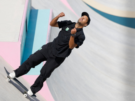 Kelvin Hoefler termina na 6ª colocação em final de alto nível no skate em Paris