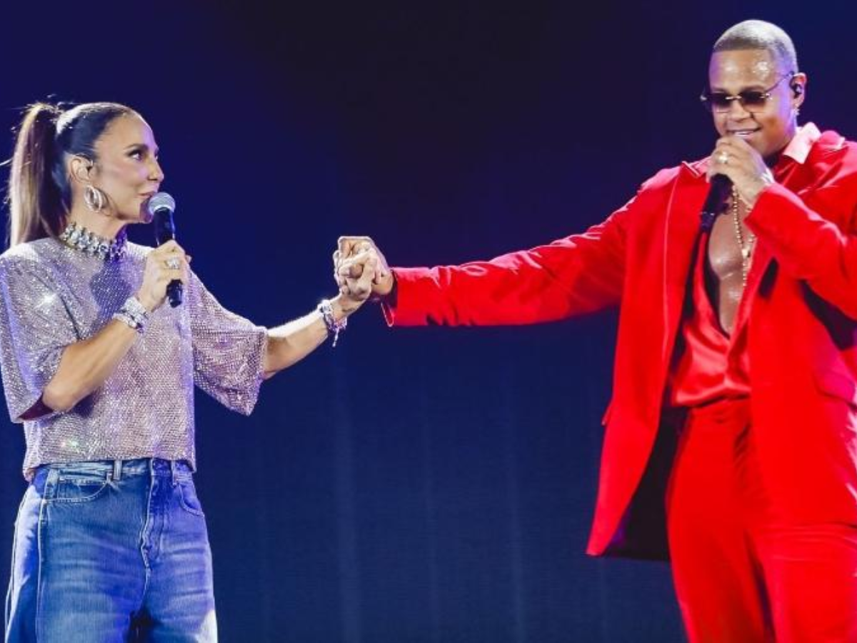 Ivete Sangalo e Leo Santana (Foto: Francisco Dumont/Divulgação)