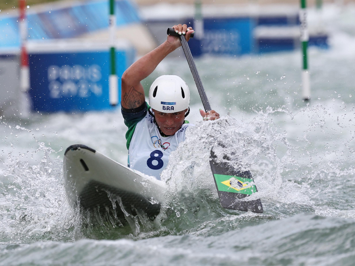 Ana Sátila fica em quinto lugar na canoagem slalom 

Crédito: Reprodução/Miriam Jeske/COB