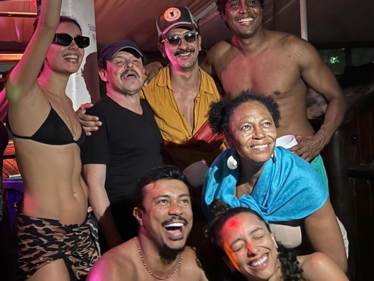 Elenco de Renascer - (Foto: Reprodução/Instagram)