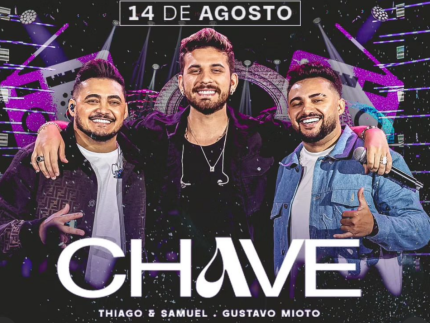 Thiago & Samuel lança Chave com Gustavo Mioto e planeja grande divulgação nas rádios