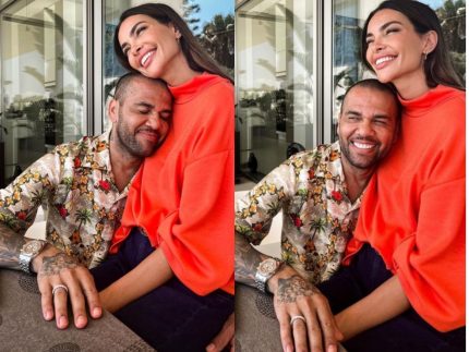 Joana Sanz posta fotos de Dani Alves após prisão e alfineta: “Incomodados, não olhem”