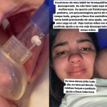 Noiva de João Gomes desabafa e revela doença respiratória de filho