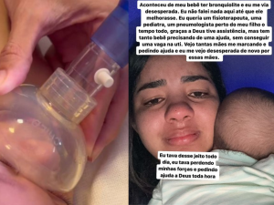 Noiva de João Gomes desabafa e revela doença respiratória de filho