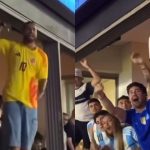 Maluma cai na provocação de argentinos e bate-boca em estádio. Assista!