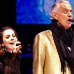 Sandy quebra hiato para se apresentar com Andrea Bocelli em São Paulo