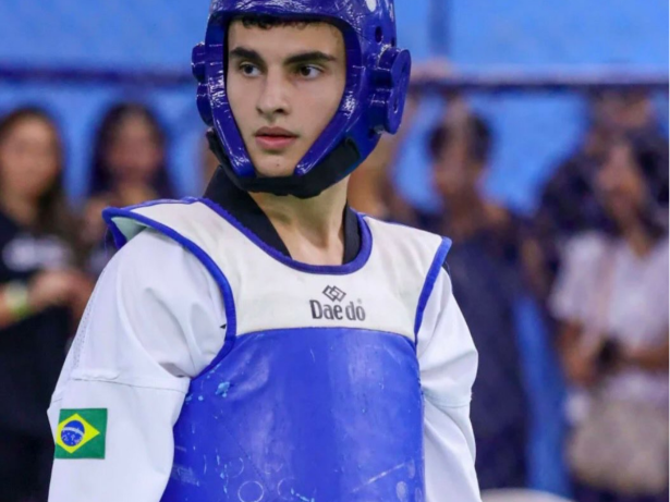 Morre Cauã Batista, jovem de 18 anos e promessa do Brasil no Taekwendo