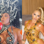 Evelyn Basttos, rainha de bateria da Mangueira, diz que sua opinião sobre Virginia é muito pessoal