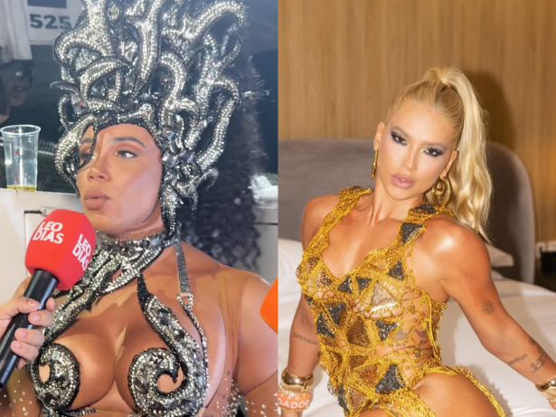Evelyn Basttos, rainha de bateria da Mangueira, diz que sua opinião sobre Virginia é muito pessoal