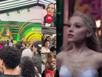 Fãs choram com ausência de Ariana Grande em estreia de “Wicked: Part II” no Brasil