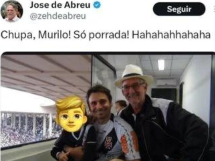 Zé de Abreu zomba de Murilo Rosa na web