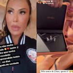Gracyanne ganha mais joias de admirador e diz se está pronta para voltar a namorar