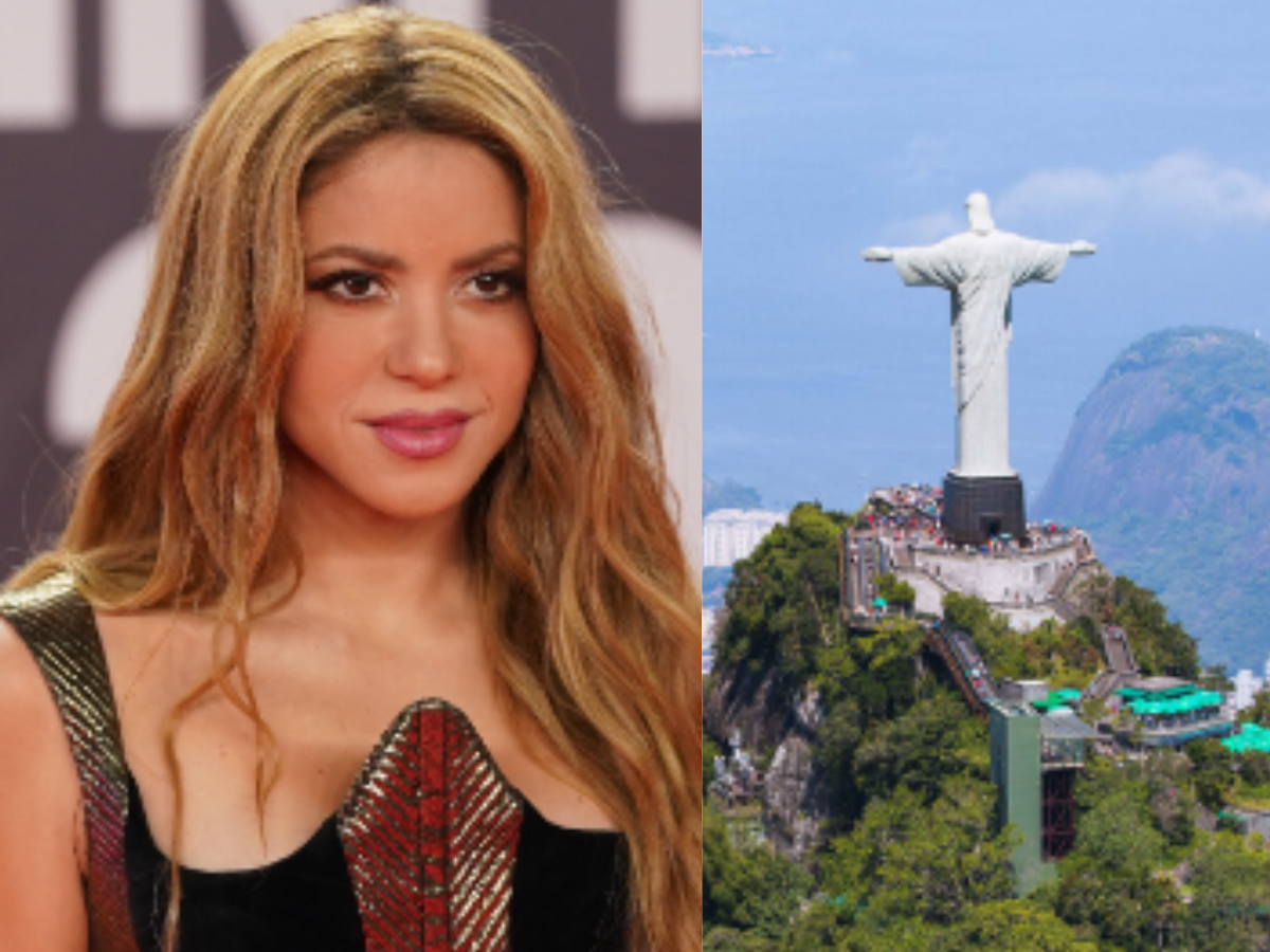 Shakira / Cristo Redentor (Reprodução/Montagem)