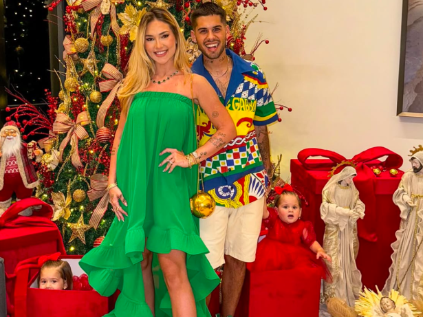 Veja quem são as famosas que passaram o Natal de verde e engravidaram