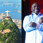 Akon pediu benção de padre, gravou projeto e fez turismo pelo Rio antes de ir embora