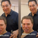 Jassa, cabeleireiro e conselheiro de Silvio Santos, lamenta a morte do apresentador