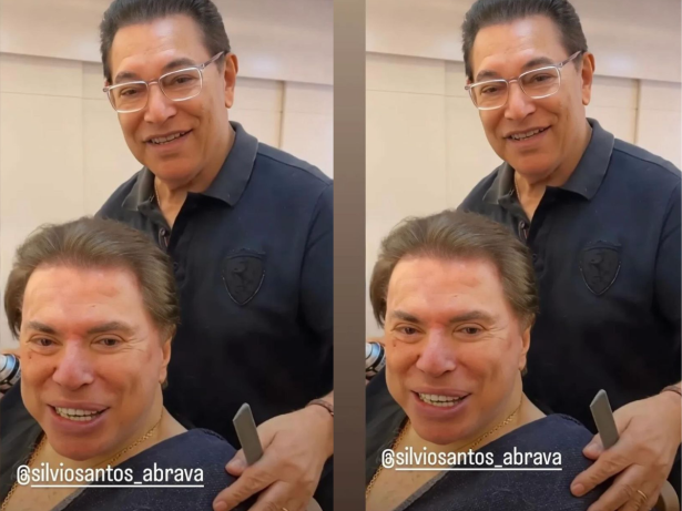 Jassa, cabeleireiro e conselheiro de Silvio Santos, lamenta a morte do apresentador