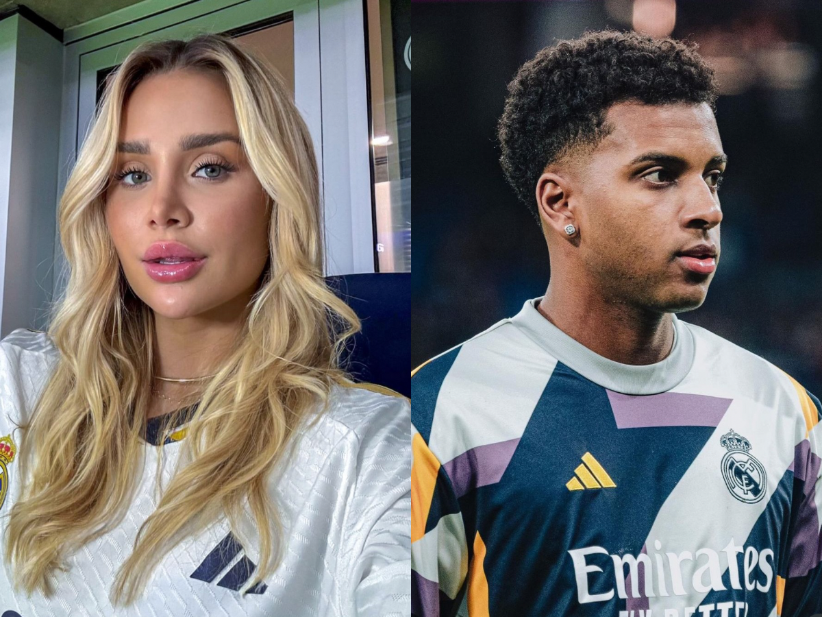 Bruna Rotta e Rodrygo Goes | Créditos: Reprodução (Instagram)