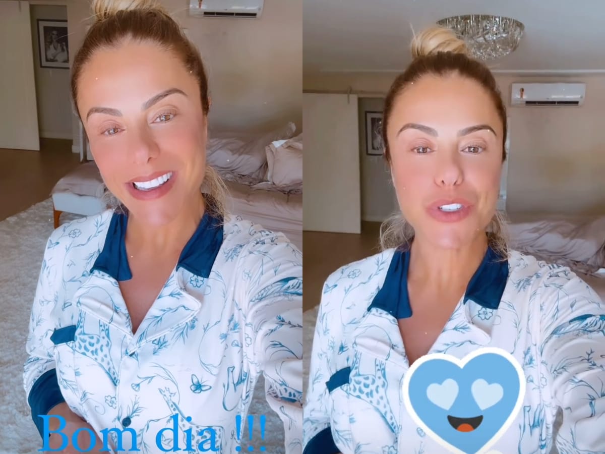 Poliana Rocha se sentindo bem melhor após forte gripe (Reprodução Instagram/ montagem)