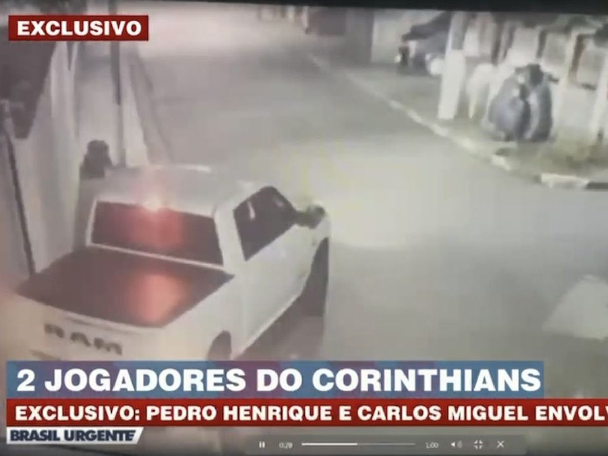 Pedro Henrique causou acidente e apareceu visivelmente embriagado em imagens (Reprodução)