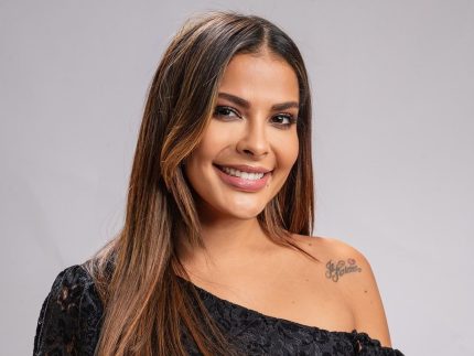 Giselle Soaes, vice-campeã do BBB 8 e da 1ª temporada de A Grande Conquista, está prestes a fechar com a Record para integrar o elenco de A Fazenda 16 (Reprodução)