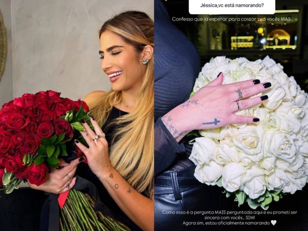 Filha de Leonardo, Jéssica Beatriz, revela que está em um novo relacionamento